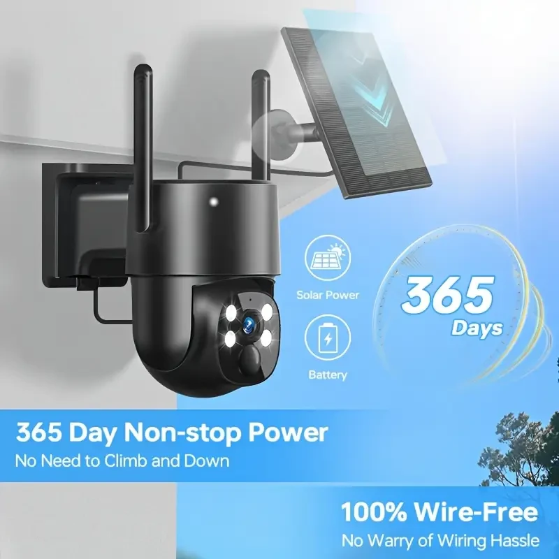 Solar Wireless Security Camera