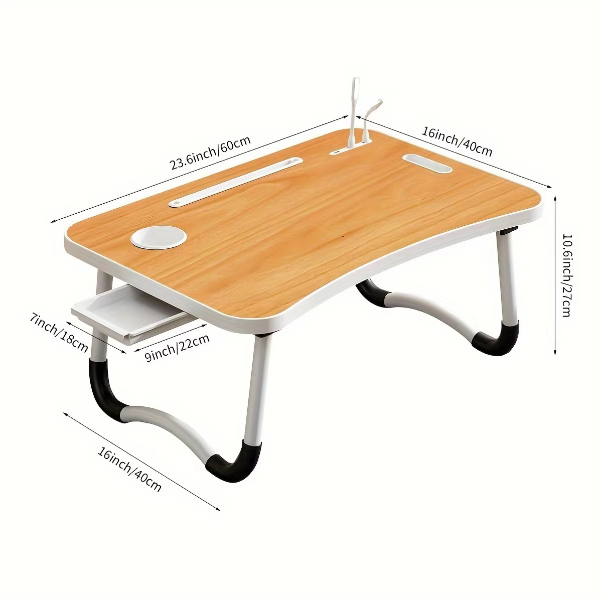Ultra Large Portable Laptop Bed Table Foldable Desk, Computer Desk computer desk desk table furniture laptop standing desk