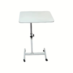 Multifunctional Bedside Table with Adjustable Height and Rotating Top Design - Suitable for Dormitory and Home Use