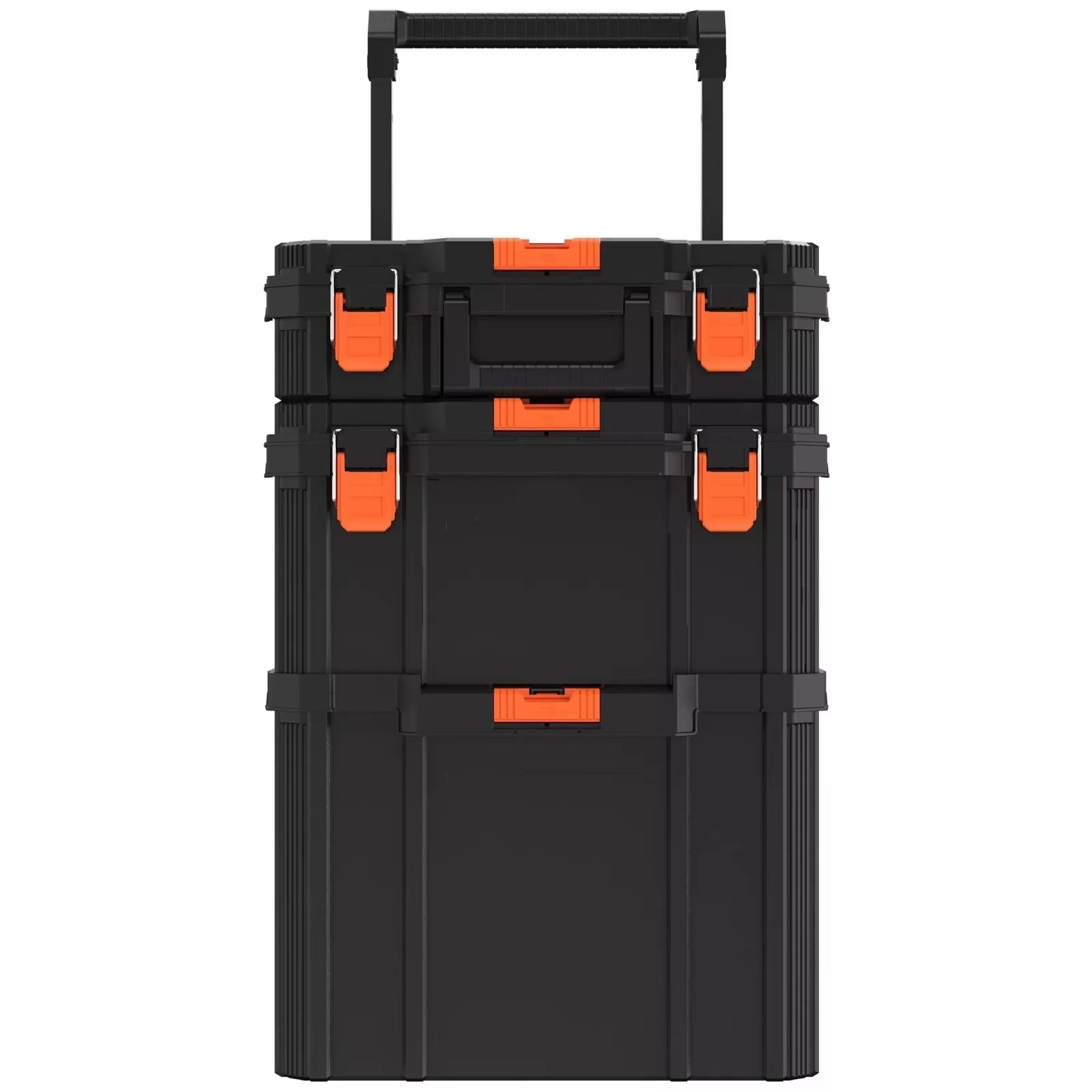 Stackable Storage System - 3Set(Small toolbox、Deep Tool Box、Toolbox with Wheels)For organizing tools、Garage Storage