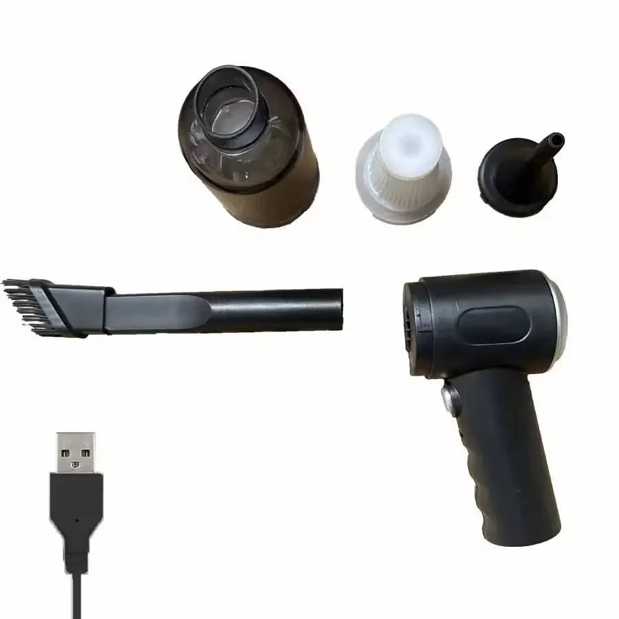 9000Pa Wireless Car Vacuum Cleaner USB Charging 1200mAh Portable Cleaning Appliance Mini Wet and Dry Vacuum Cleaner Househol