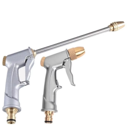 Garden Sprayer High Pressure Water Hose Nozzle Adjustable Spray Gun For Watering Plant