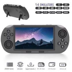 Portable Game Player Retro Handheld Game Console 4.5 Inch IPS Screen Built-In 20000+ Games Retro Video Games For PS1 GBA-Y41A