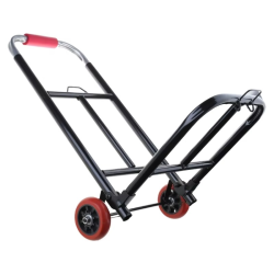 Foldable Utility Wagon Garden Cart Space Efficient Foldaway Handcart Supplies with Stable Wheels for Everyday Tasks