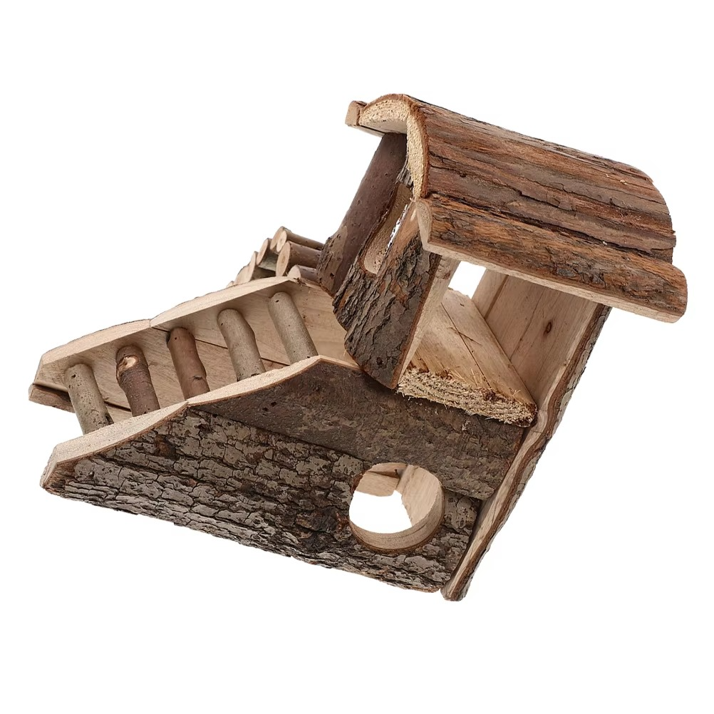 Hamster House Hut Guinea Playground Pig Habitat Hideout Accessory Squirrel Gerbil Decorative Hideaway Mini Pig
