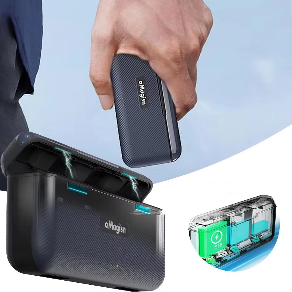 For Insta360 Ace Pro 2 Battery Charger Fast Charging Case Hub Portable For Insta360 Ace Pro 2 Power Accessories R3D5