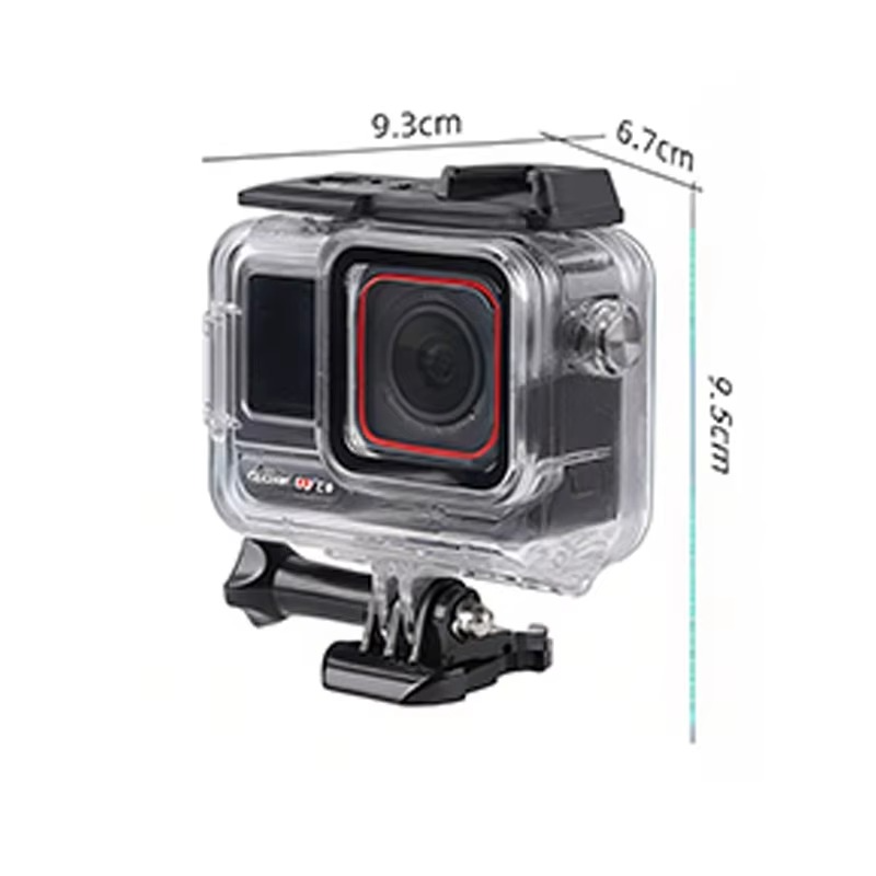 Waterproof Housing Dive Case for Insta360 ACE Pro / Pro 2 Protective Cover Shell Underwater Snorkeling Swimming Camera Accessory