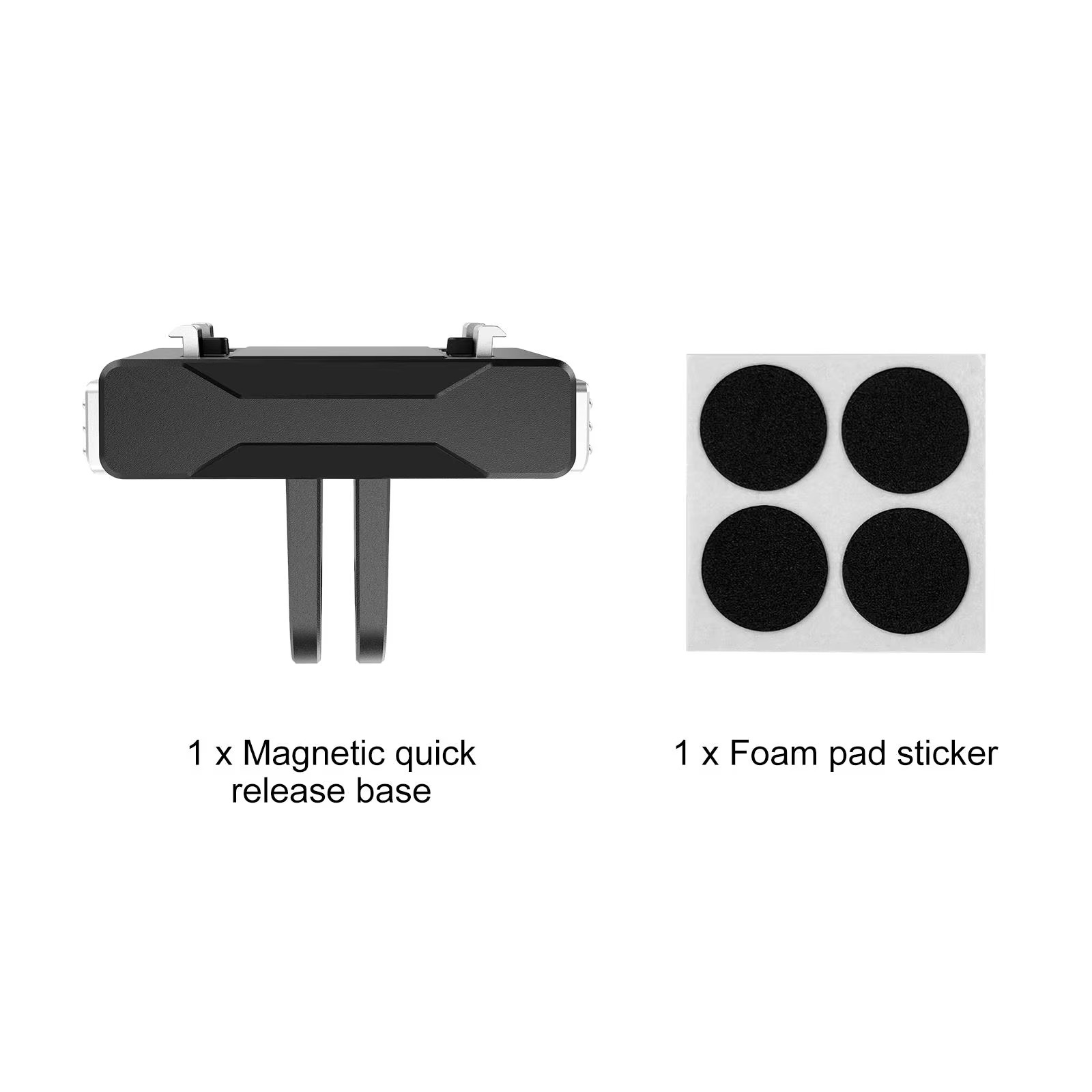 PULUZ Magnetic Base For Insta360 X5 / Ace Pro 2 Panoramic Camera Quick Release Adapter ABS Mount For Insta360 Ace / Ace Pro