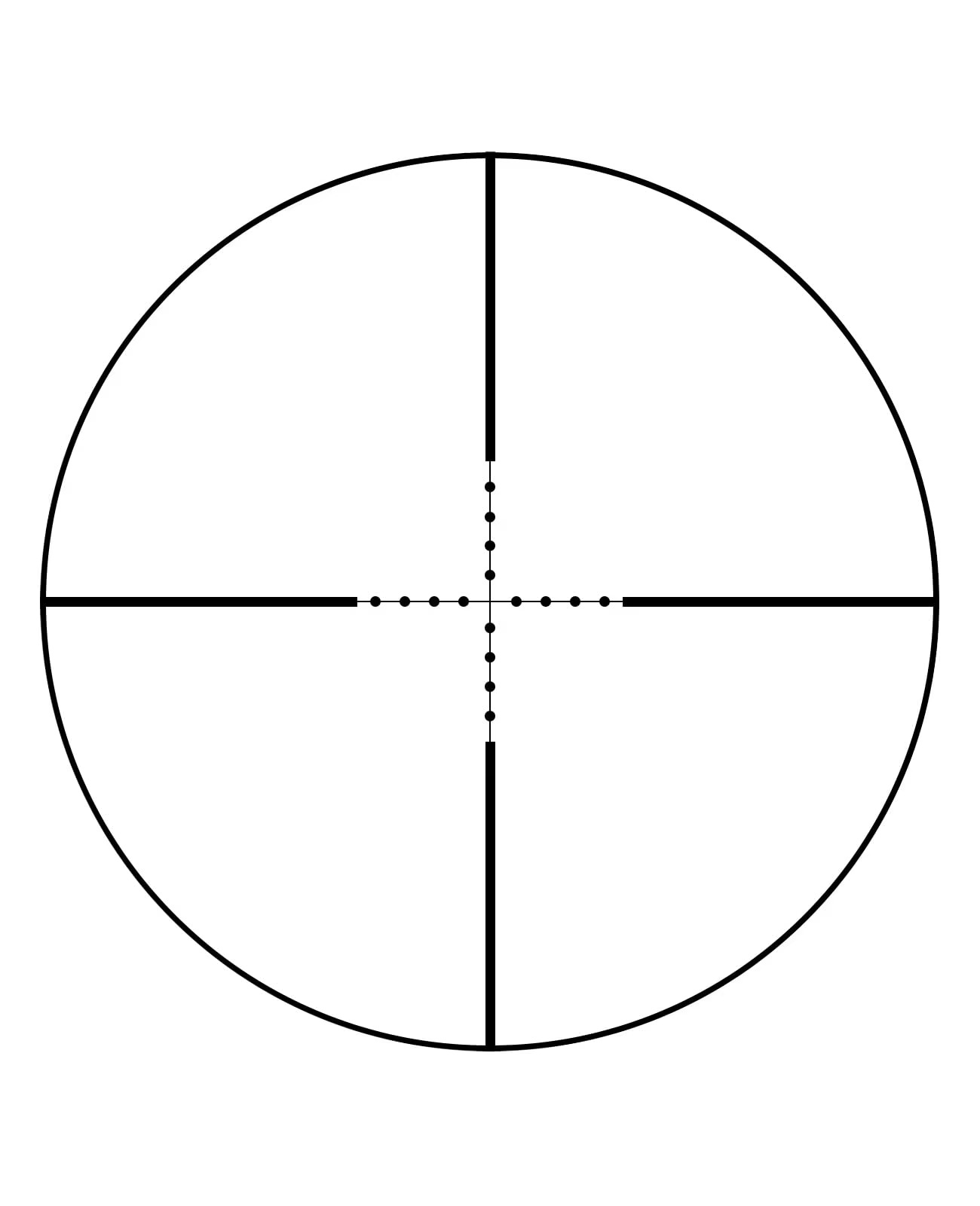 CVLIFE Rifle Scope Mil-dot Reticle Rifle Scope 1-inch Tube Optics Sight with 20mm Scope Rings for Picatinny Second Focal Plane