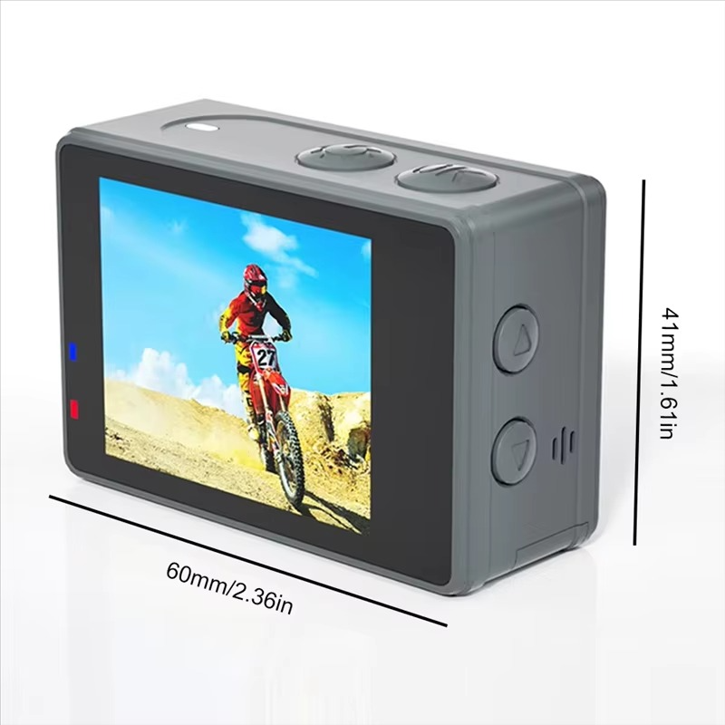 Action Camera Waterproof Exercise Video Recorder Action Camera With Accessories Kit