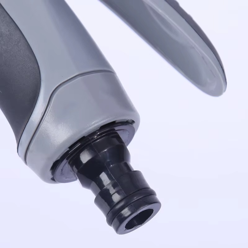 High-Pressure Car Wash Water Gun Household And Alloy Long Pole With Rubber Handle Watering Tools Metal Extension Wrapped