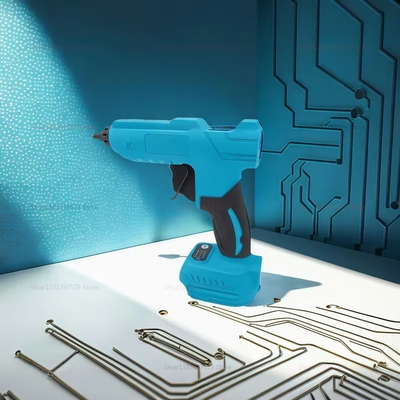 Cordless Electric Hot Melt Glue Gun 11mm Stick Welding Air Gun Compatible with Makita 18V Battery No Battery Included