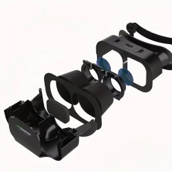 G05 3D VR SHINECON Glasses Headset Headmounted Virtual Reality Adjustable VR Glasses for 4.76inches Android Smart Phones