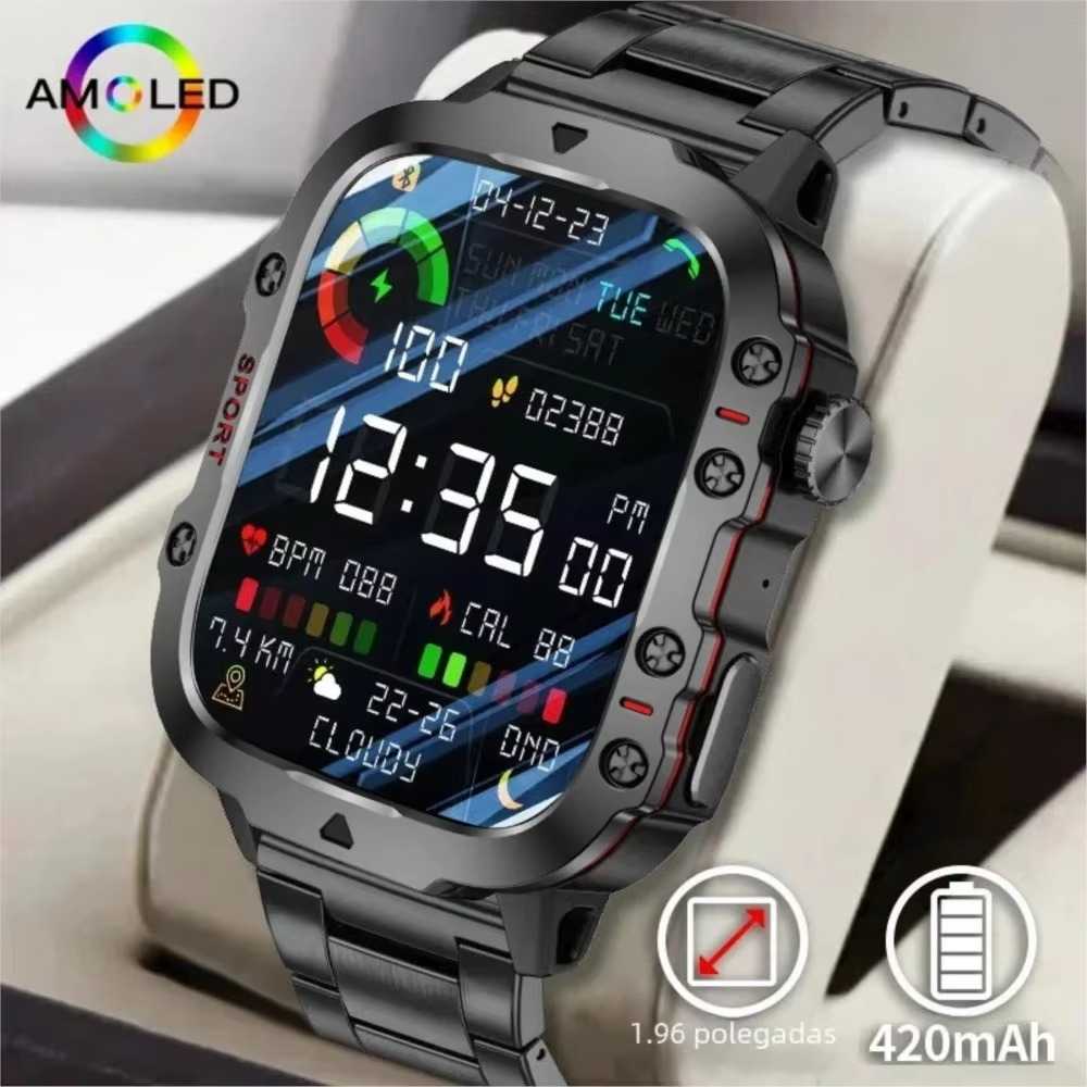 Original Men Smart Watch Bluetooth Call Fitness Clock 3ATM IP68 Swim Waterproof Sports Smartwatch for Women Xiaomi Android 2025