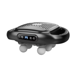 Six-head Fascia Gun Muscle Relaxation Massage Gun High-Frequency Waist and Back Massager Body Relaxation Shoulder Calf Massager