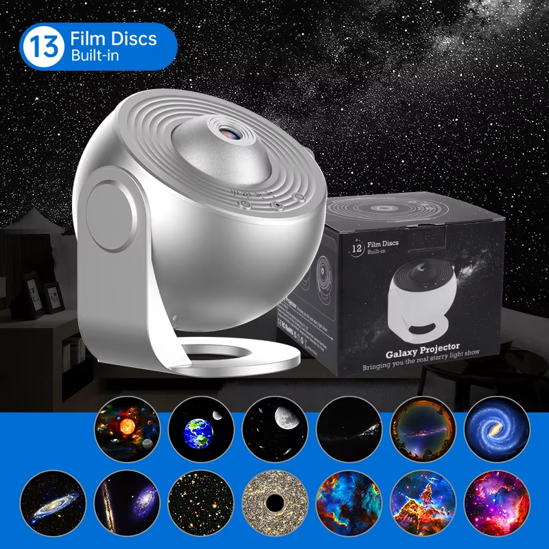 Night Light Galaxy Projector – 360° Rotate Starry Sky Projector Planetarium Lamp for Kids Bedroom, Perfect Valentine's Day Gift