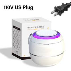 Ultrasonic Cleaner Ultrasound Jewelry Cleaner UV Light Sterilization Ultrasonic Dentures Retainer Washing Machine Cleansing Bath