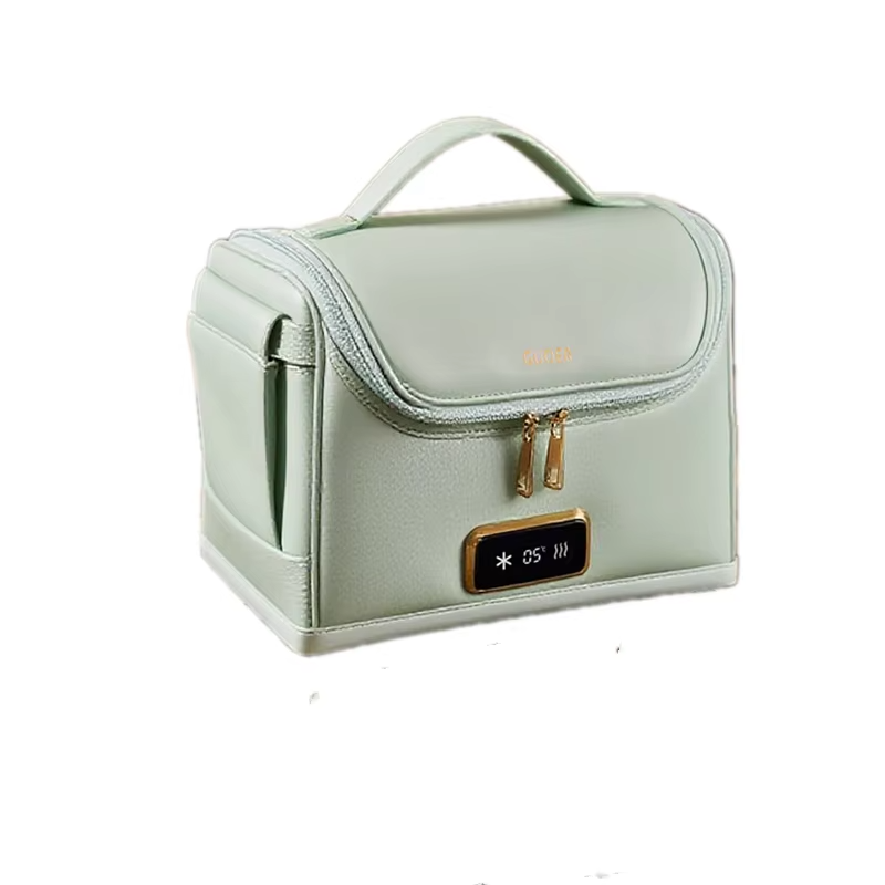 0-70℃ Portable Medicine Refrigerator Car Home Office Three-Purpose Intelligent Temperature Display+Double Power Mode Ultra-Quie