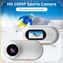 AU67-Sport Action Camera Wireless Cameras With 170 Wide Angle Lens Stable Collar Camera Sport Action Camera (A)