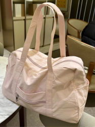 Large Capaci Nylon Tote Bag Lightweight oulder Handbag Travel Commuting Bag Artistic Sle Single oulder Bag for Teens
