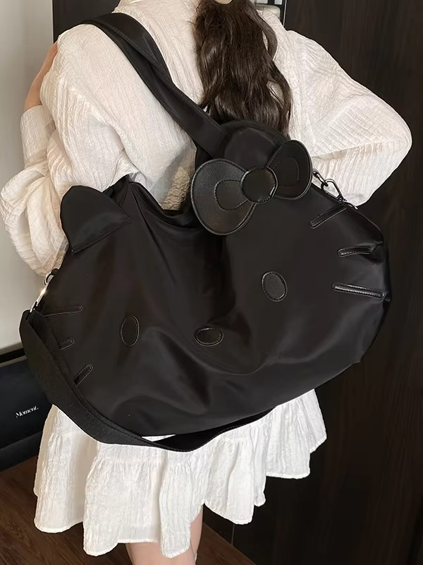 Lightweight Travel Handbag Women's Large Capaci Fitn Bag Easy Carry Nylon Material Korean Sle Leisure Scene Bapa
