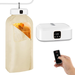 Portable Clothes Dryer - Upgraded 2.0 Portable Dryer for Apartment, RV, Travel- Easy to Use Dryer with Dryer Bag for Underwear,