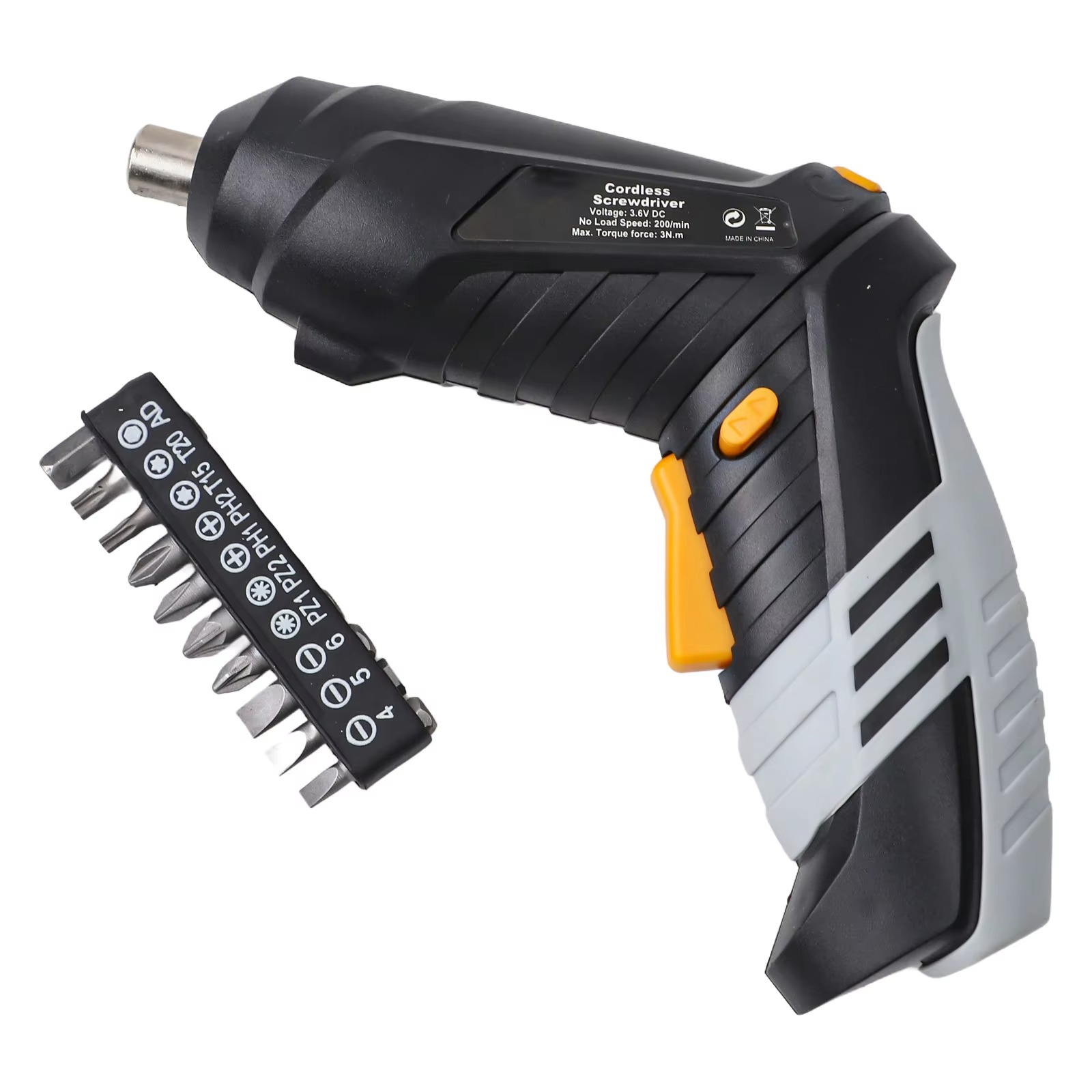 Electric Driver Screwdriver USB Rechargeable Cordless Wireless Drill Driver Electric Screwdriver USB Cable Screwdriver Bits