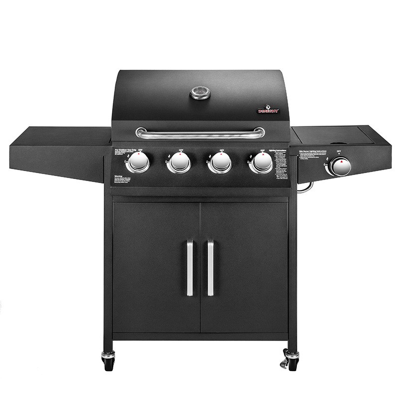 Outdoor Gas Barbecue Grill – Large Liquefied Gas BBQ Oven