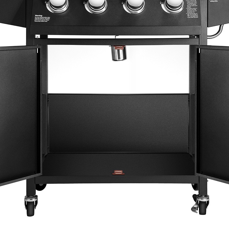 Outdoor Gas Barbecue Grill – Large Liquefied Gas BBQ Oven