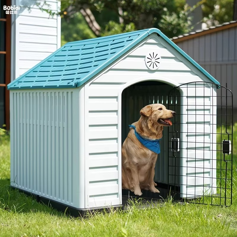 Custom Modern Waterproof Cage Outdoor Indoor Playpen Small Plastic Pet Fence Dog House With Door