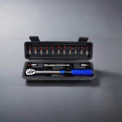 High Precision Torque Wrench Set 2-24Nm 1/4 Inch Dual Direction Ratchet Automotive Bike Machine Maintenance Repair Tool
