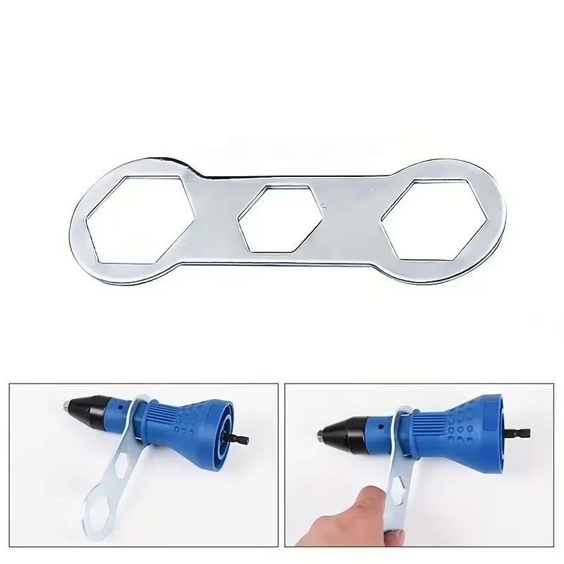 Electric Rivet Nut Gun Pull Drill Riveter