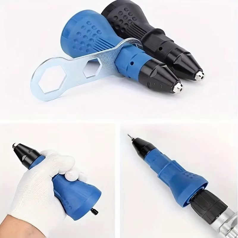 Electric Rivet Nut Gun Pull Drill Riveter