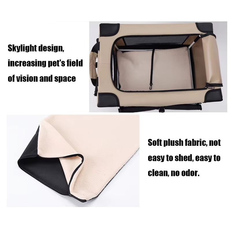 Foldable Pet Dog Playpen Portable Crate For Puppies Cat Kennel Tent For Indoor Outdoor Travel Camping Use With Carrying Case