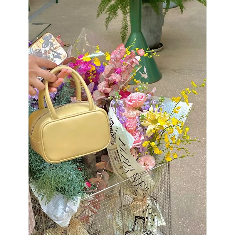 Casual Pillow aped Women's Bag Spring 2025 Versatile Small Square Handbag Crossbody Single oulder Bag for Young Women