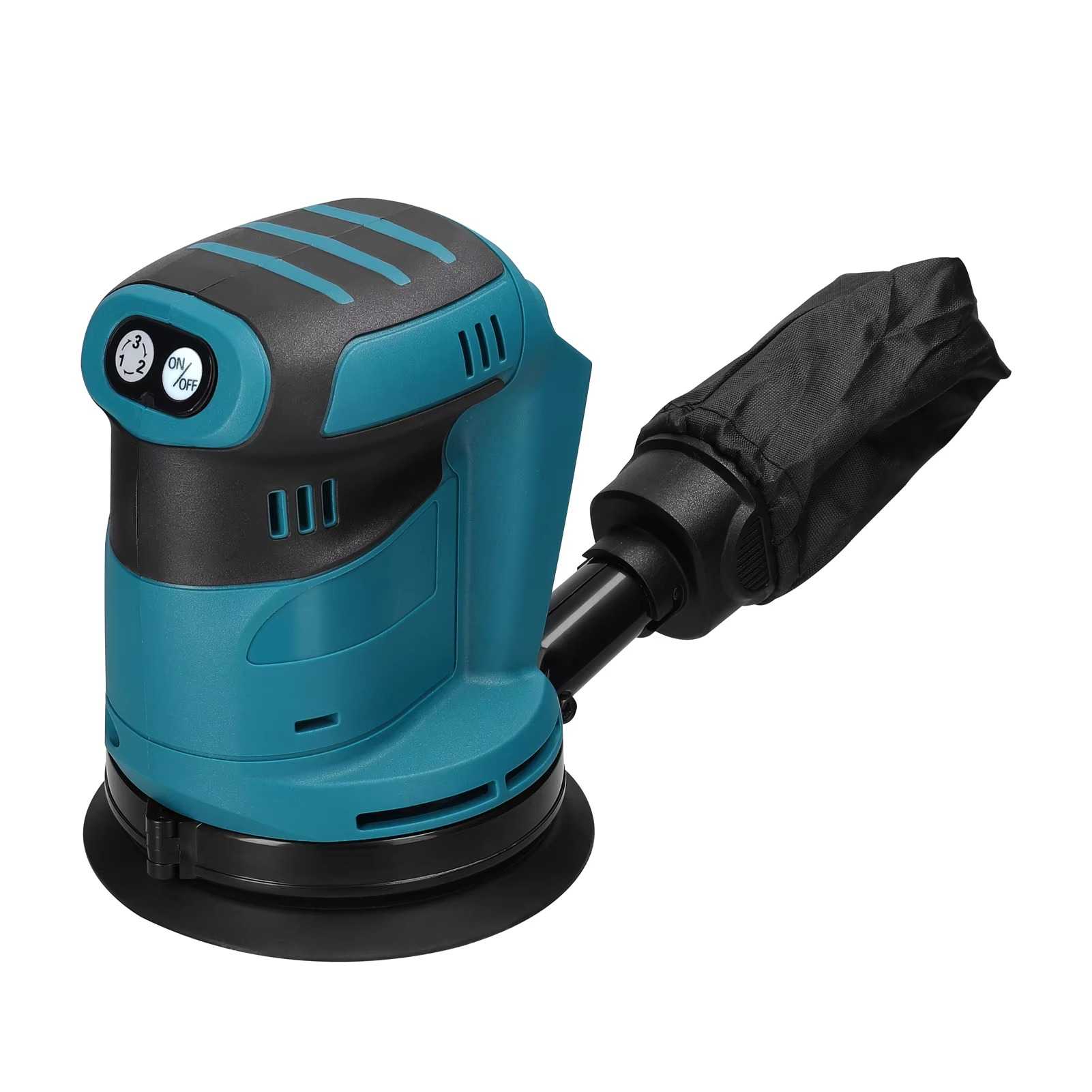 125mm 3 Speed Brush Motor Cordless Orbital Sander Wood Grinder Electric Car Polisher Waxing Polishing Grinding Sanding Machine
