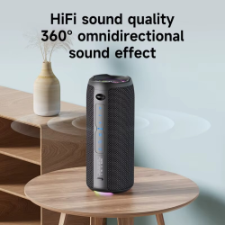 ZEALOT-S49PRO Portable Bluetooth Speaker 20W IPX6 Waterproof Powerful Sound Box Bass Boost Dual Pairing True Wireless Speaker