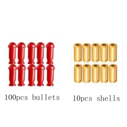Shell throwing M416 Toy Gun, Continuous-fire Shell-ejectable Soft Bullet Gun
