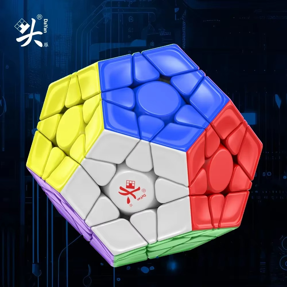 [Picube] DaYan Megaminx V2 M 12 Sides Magnetic Cube Stickerless Professional Fidget Toys DAYAN Megaminx V2M Cubo Magico Puzzle