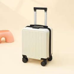 2025 New Style Luggage 14-Inch Fashionable Lightweight Boarding with Water Cup Holder Mobile Phone Holder Large Capacity Luggage