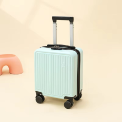 2025 New Style Luggage 14-Inch Fashionable Lightweight Boarding with Water Cup Holder Mobile Phone Holder Large Capacity Luggage