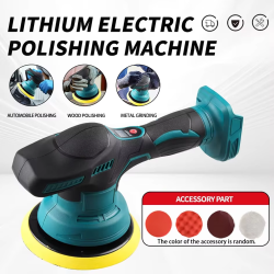 New Cordless Car Polisher 8 Gears Adjustable Auto Electric Waxing Sanding Sealing Glaze Tool Fit Makita 18V Battery
