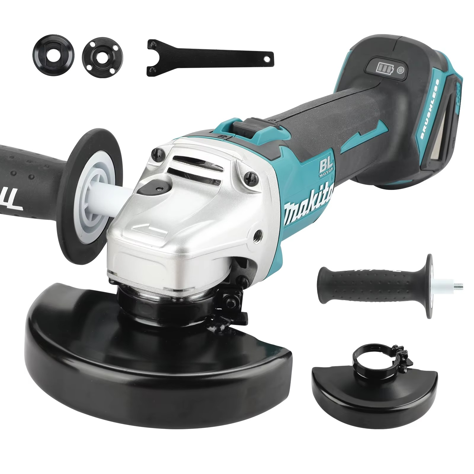 Makita DGA504 18V 6.0Ah 125mm Brushless Lithium Battery Angle Grinder