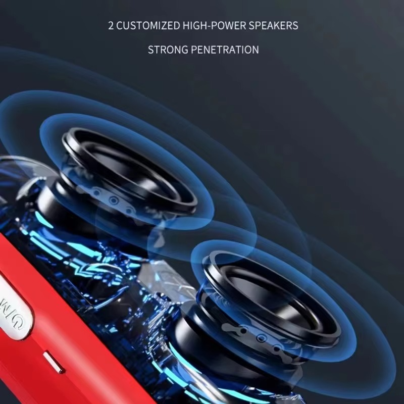 200W Peak Power Portable Bluetooth Speaker IPX7 Waterproof Outdoor HIFI Pillar Subwoofer Stereo Soundbox FM Radio TF Boom Box