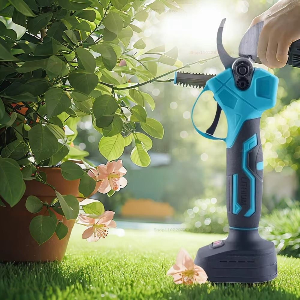 Electric Pruning Shears Professional Cordless Electric Pruning Battery Powered Tree Branch Pruner Electric Garden Scissors