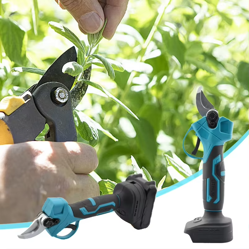 Electric Pruning Shears Professional Cordless Electric Pruning Battery Powered Tree Branch Pruner Electric Garden Scissors