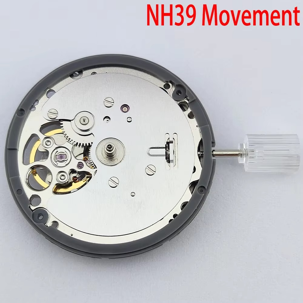 Japan Original NH39 Movement 24 Jewels Automatic mechanical High Accuracy Watch Movement Mechanism NH39A Automatic Movement Mod