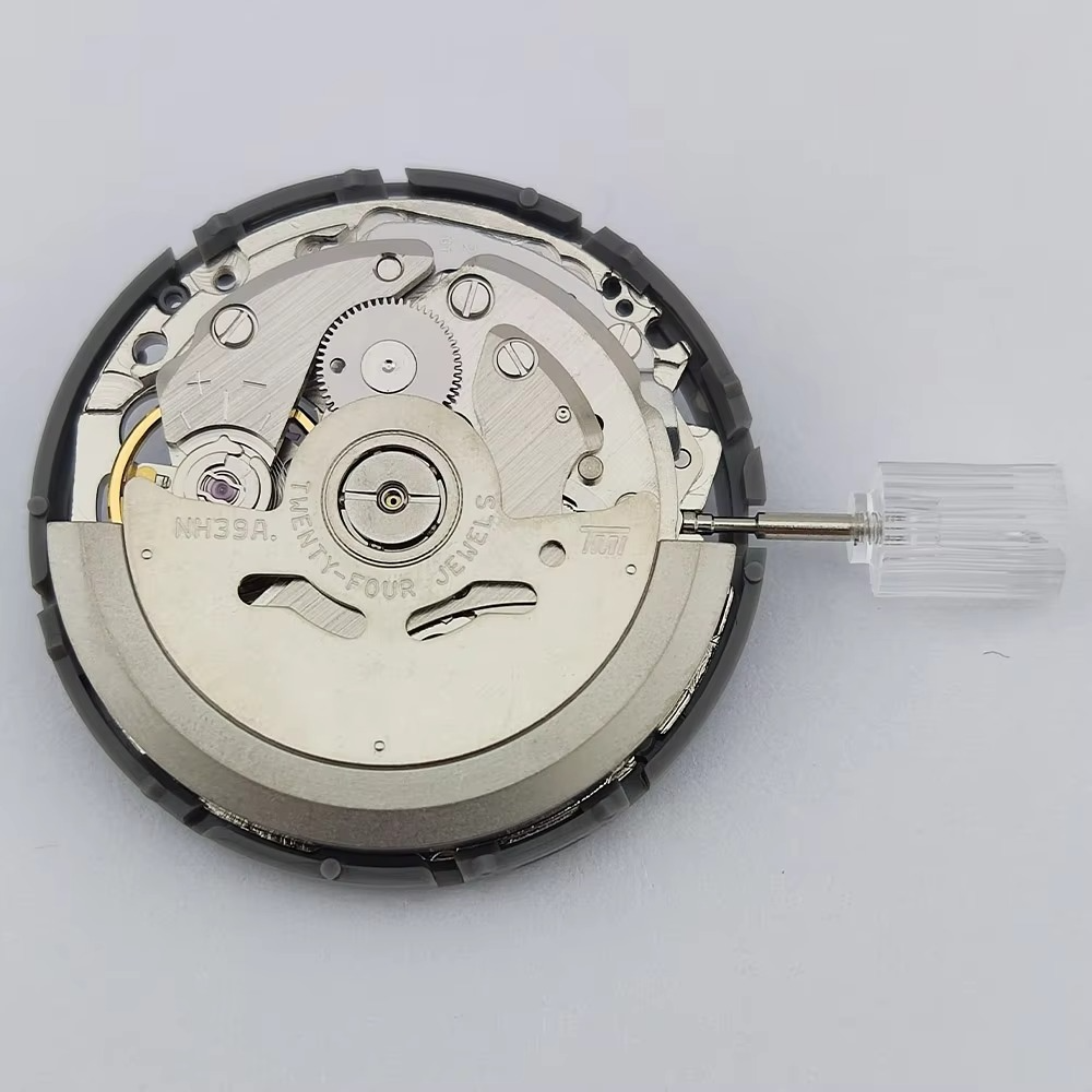 Japan Original NH39 Movement 24 Jewels Automatic mechanical High Accuracy Watch Movement Mechanism NH39A Automatic Movement Mod