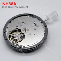 Japanese NH38/NH38A Automatic Movement - 24 Jewels, High-Precision Metal Winding Mechanism - Brand New Watch Movement