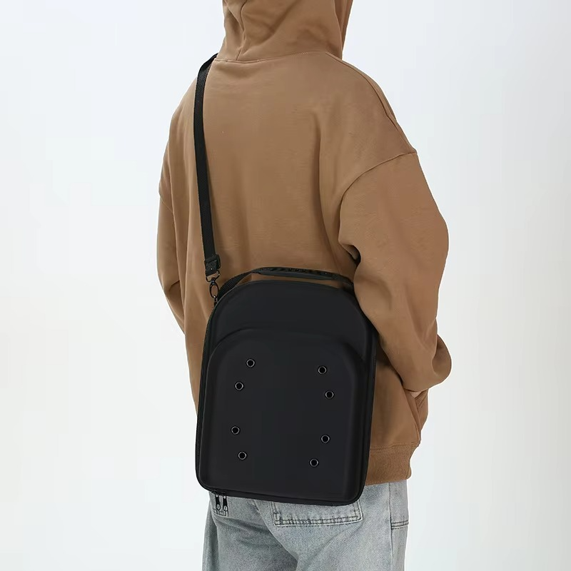 Portable Travel Hat Carrier Case Sport High Quality Storage Box Display EVA Carrying Bags Solid Color Unisex Baseball